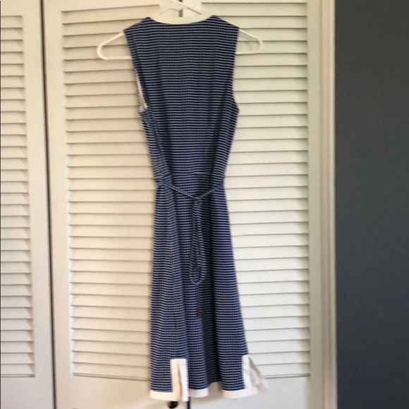 Ann Taylor blue and white dress - Picture 4 of 5